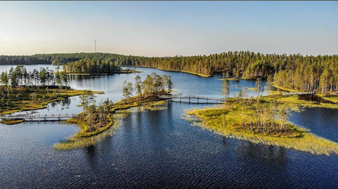 Laahtanen camping Hotel Ristijarvi Bagian luar foto