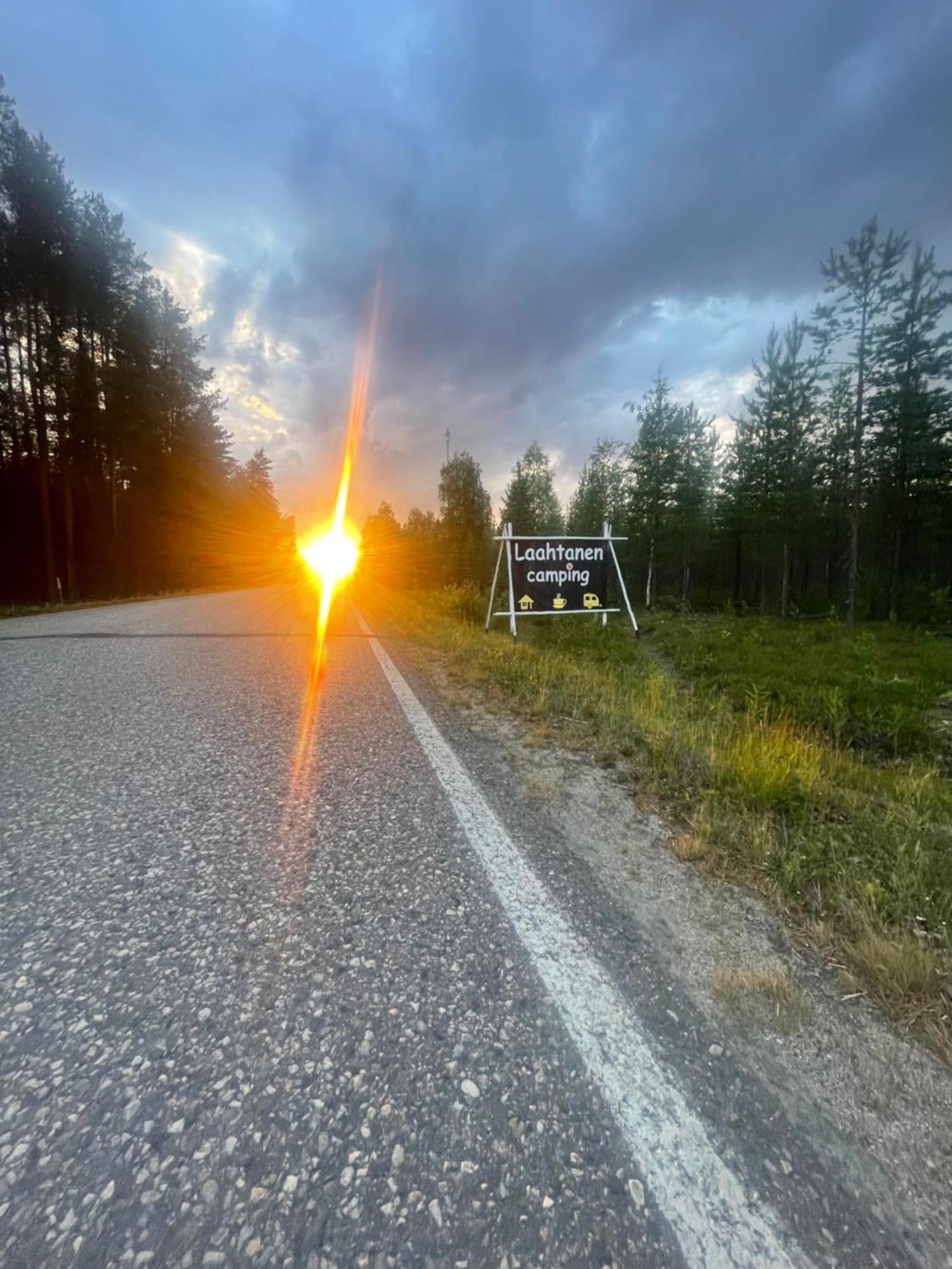 Laahtanen camping Ristijarvi Bagian luar foto