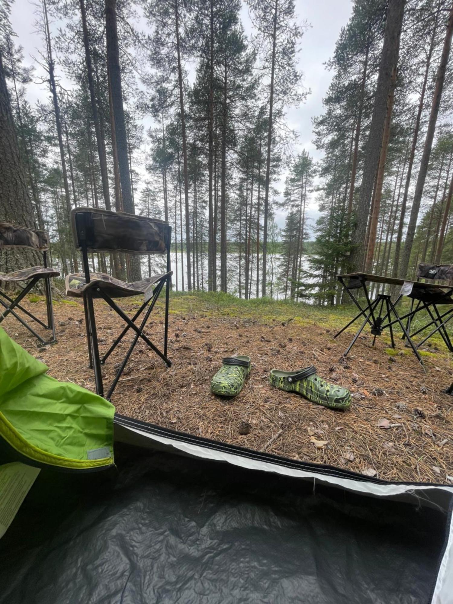 Laahtanen camping Ristijarvi Bagian luar foto