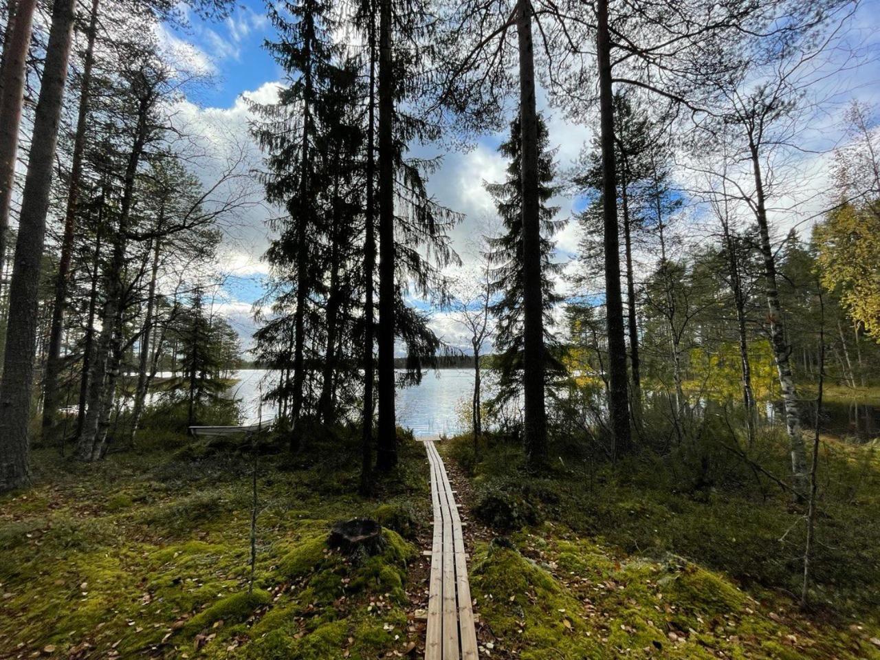 Laahtanen camping Ristijarvi Bagian luar foto