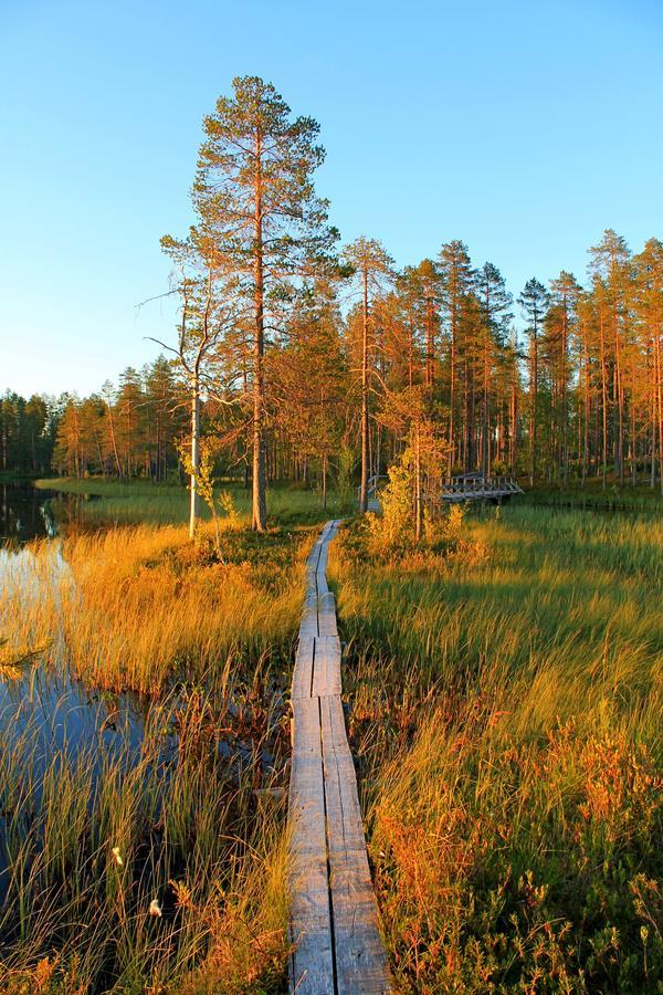 Laahtanen camping Hotel Ristijarvi Bagian luar foto