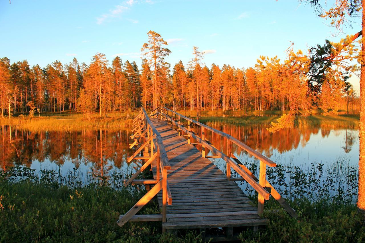 Laahtanen camping Hotel Ristijarvi Bagian luar foto