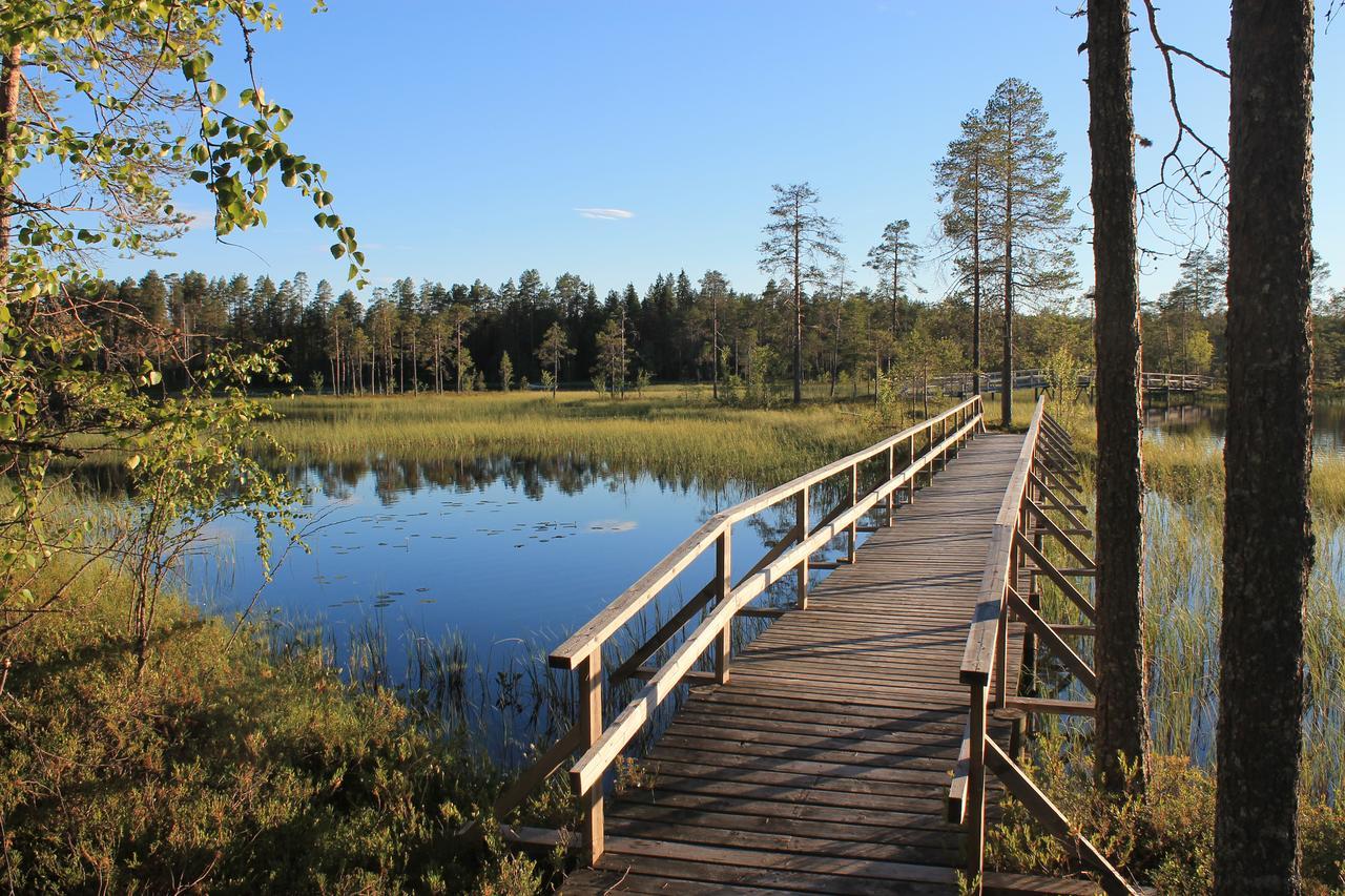 Laahtanen camping Hotel Ristijarvi Bagian luar foto